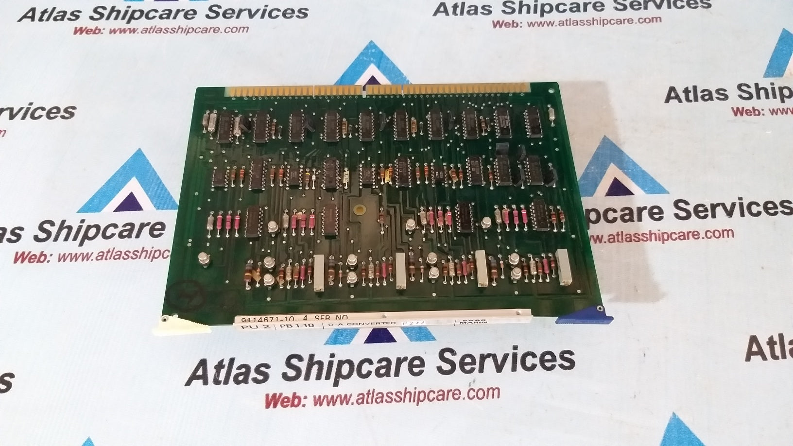 Saab Marine PU 2 PB 1-10 D-A Converter 9114671-10-4